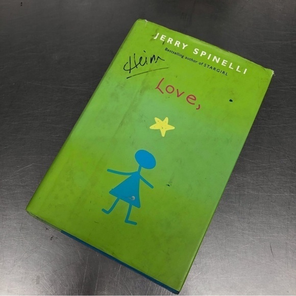 LOVE by: Jerry Spinelli, hardback book - Picture 1 of 7